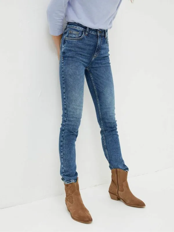 Fat Face Jeans Women Sway Blue Slim Jeans