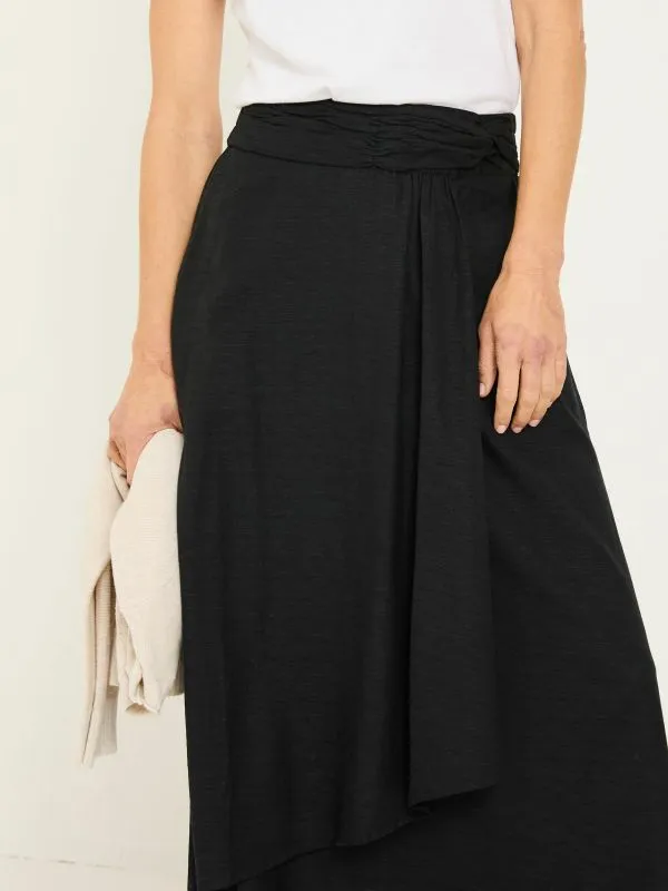 Fat Face Skirts Women Black Juni Midi Skirt