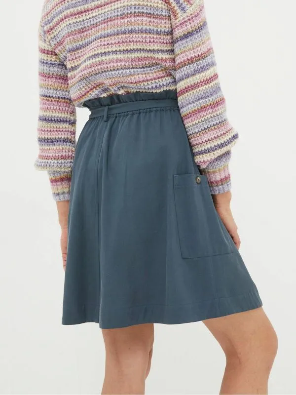 Fat Face Skirts Women Nicole Grey Utility Skirt