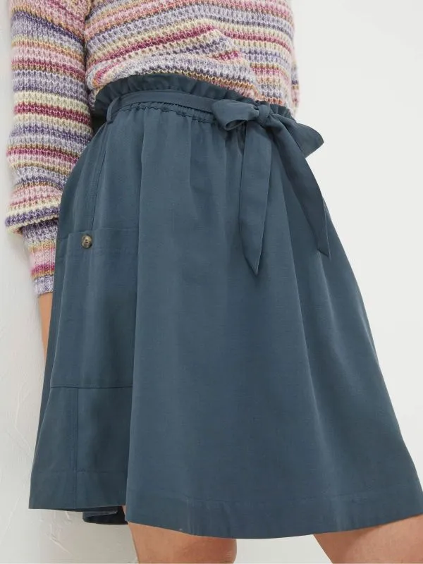 Fat Face Skirts Women Nicole Grey Utility Skirt