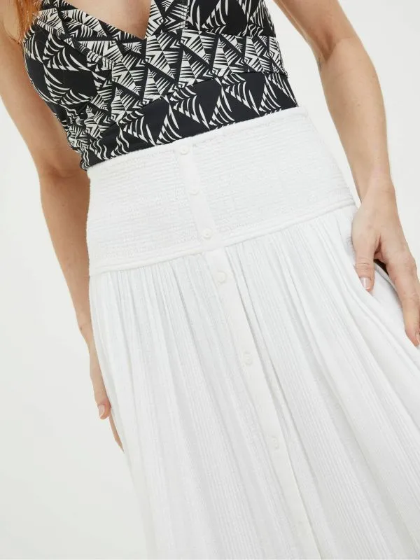 Fat Face Skirts Women Rhea Natural Beach Maxi Skirt