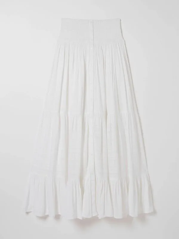 Fat Face Skirts Women Rhea Natural Beach Maxi Skirt