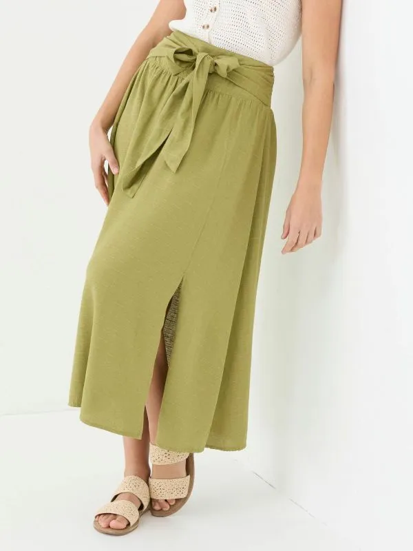 Fat Face Skirts Women Sascha Green Midi Skirt