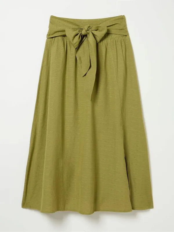 Fat Face Skirts Women Sascha Green Midi Skirt