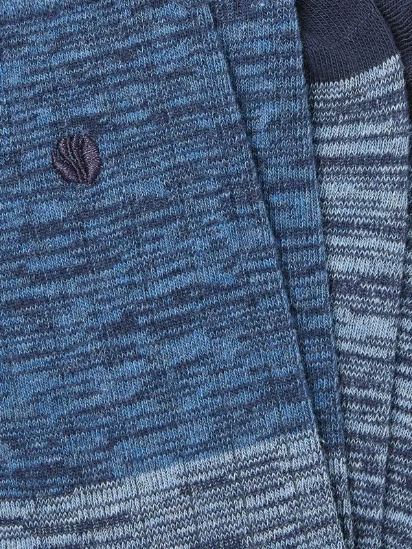 Fat Face Socks Men Blue Textured Socks