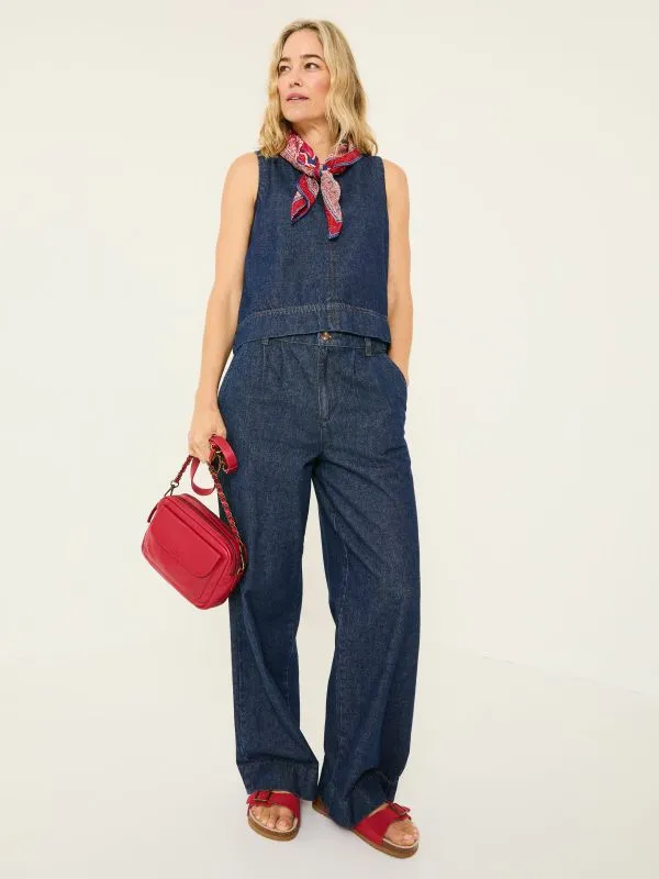 Fat Face Tops and TShirts Women Ink Dara Denim Top