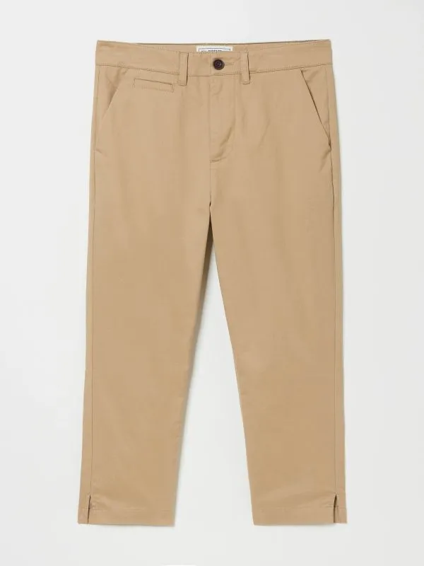 Fat Face Trousers and Leggings Women Farnham Stone Cropped Chino Trousers