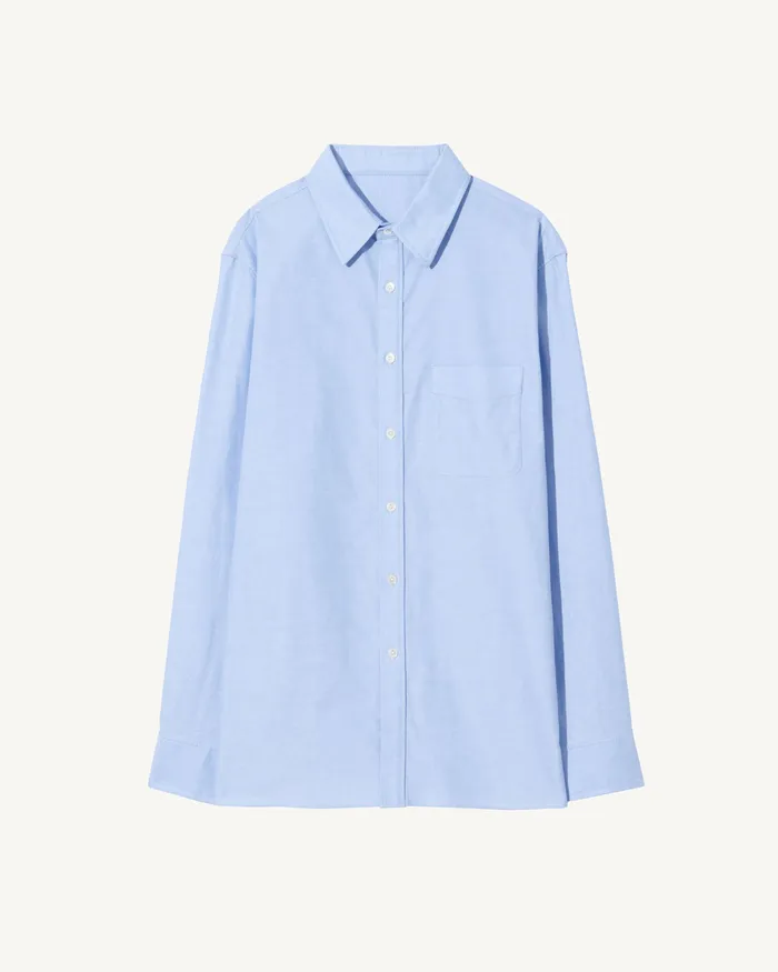 FINN SHIRT Light Blue Shirts Nili Lotan Men
