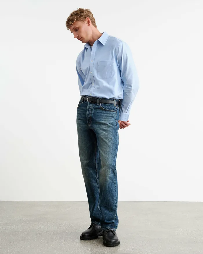FINN SHIRT Light Blue Shirts Nili Lotan Men