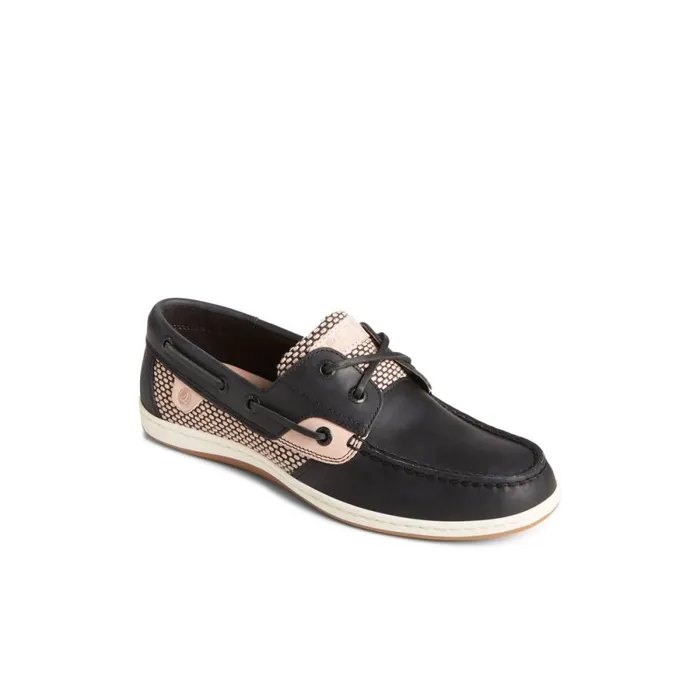 Flats Women Sperry Koifish TwoTone Boat Shoe Black