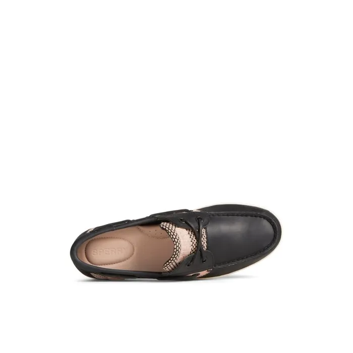 Flats Women Sperry Koifish TwoTone Boat Shoe Black