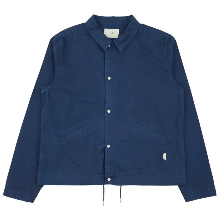 Folk Clothing Outerwear Signal Coach 8211 Dusty Blue 8211 Mens
