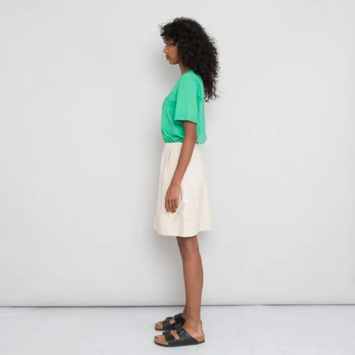 Folk Clothing TShirts Multistitch Tee 8211 Emerald 8211 Womens