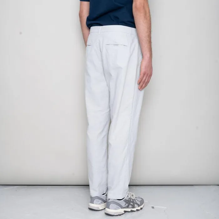 Folk Clothing Trousers Cotton Linen Trouser Fixed 8211 Mist Blue 8211 Mens
