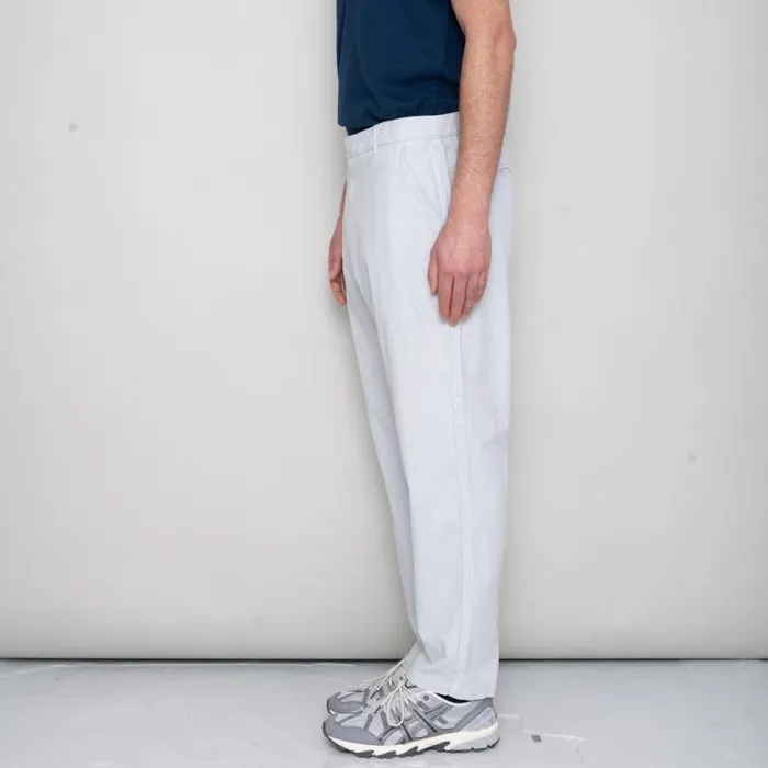 Folk Clothing Trousers Cotton Linen Trouser Fixed 8211 Mist Blue 8211 Mens