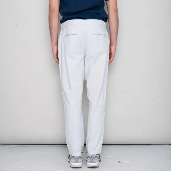 Folk Clothing Trousers Cotton Linen Trouser Fixed 8211 Mist Blue 8211 Mens