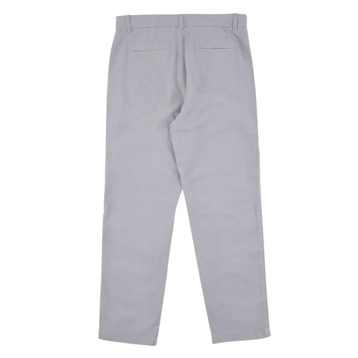 Folk Clothing Trousers Cotton Linen Trouser Fixed 8211 Mist Blue 8211 Mens