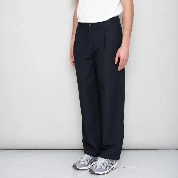 Folk Clothing Trousers Wide Fit Trouser 8211 Soft Black 8211 Mens