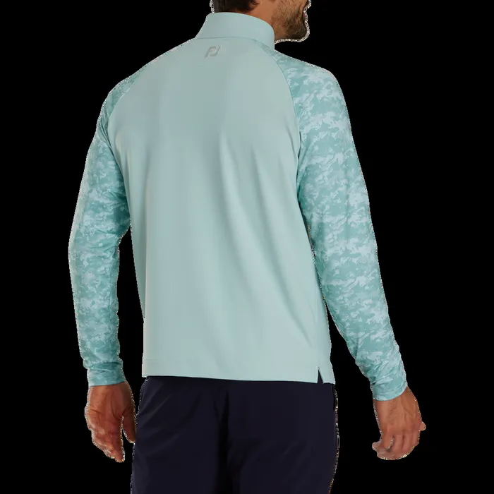 FootJoy Base MidLayers Men Camo Color Block MidLayer Moss