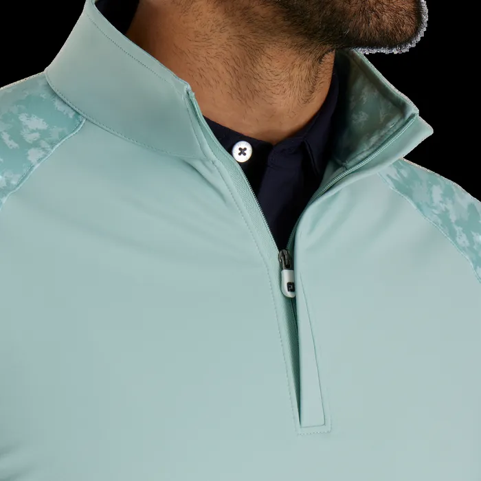 FootJoy Base MidLayers Men Camo Color Block MidLayer Moss