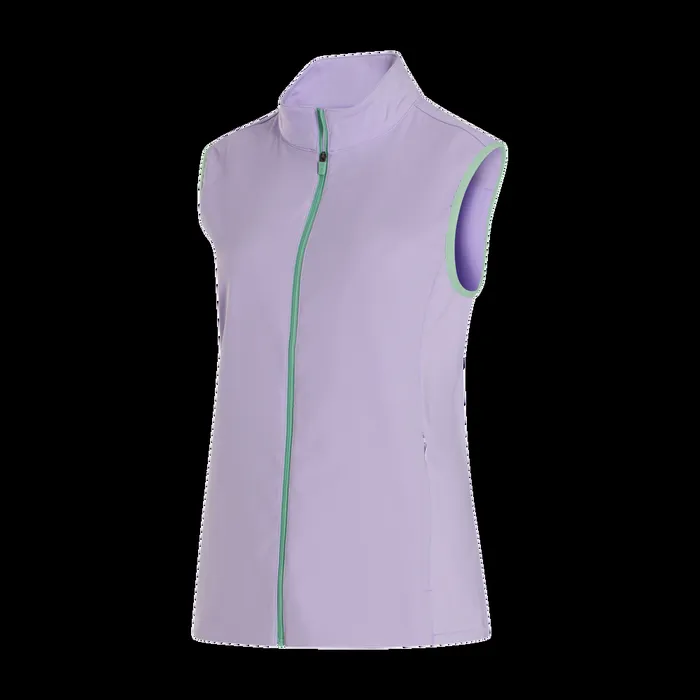 FootJoy Base MidLayers Women FullZip VestPrevious Season Style Lavender FootJoy Base MidLayers Women FullZip VestPrevious Season Style Lavender