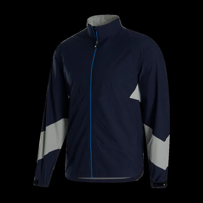 FootJoy Outer Layers Men HydroLite X Rain Jacket Navy Grey FootJoy Outer Layers Men HydroLite X Rain Jacket Navy Grey
