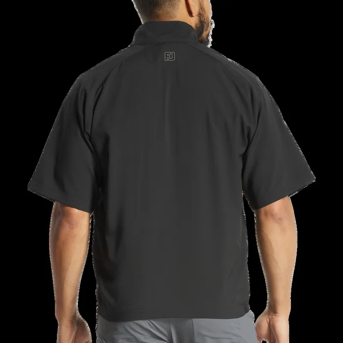 FootJoy Outer Layers Men Zephyr Short Sleeve Windshirt Black