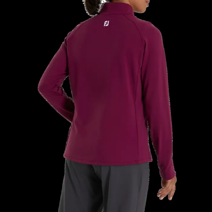FootJoy Outer Layers Women Hybrid Jacket 8211 FJ Tour Logo Fig Pink