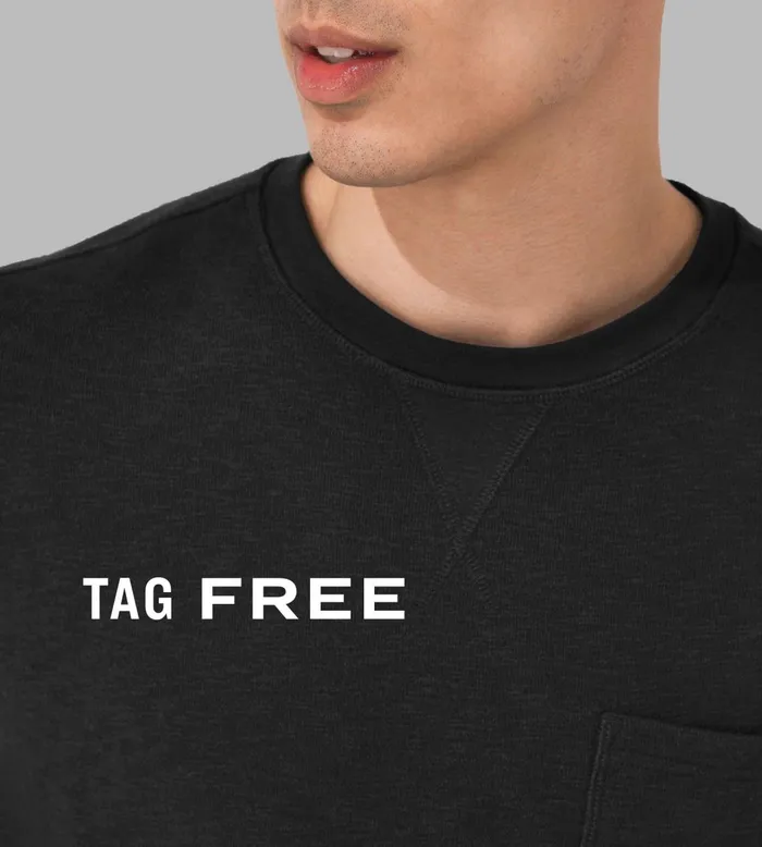 French Terry Sweatshirt Black Shirt 1 Pack Men Pair Of Thieves LongSleeve Tees