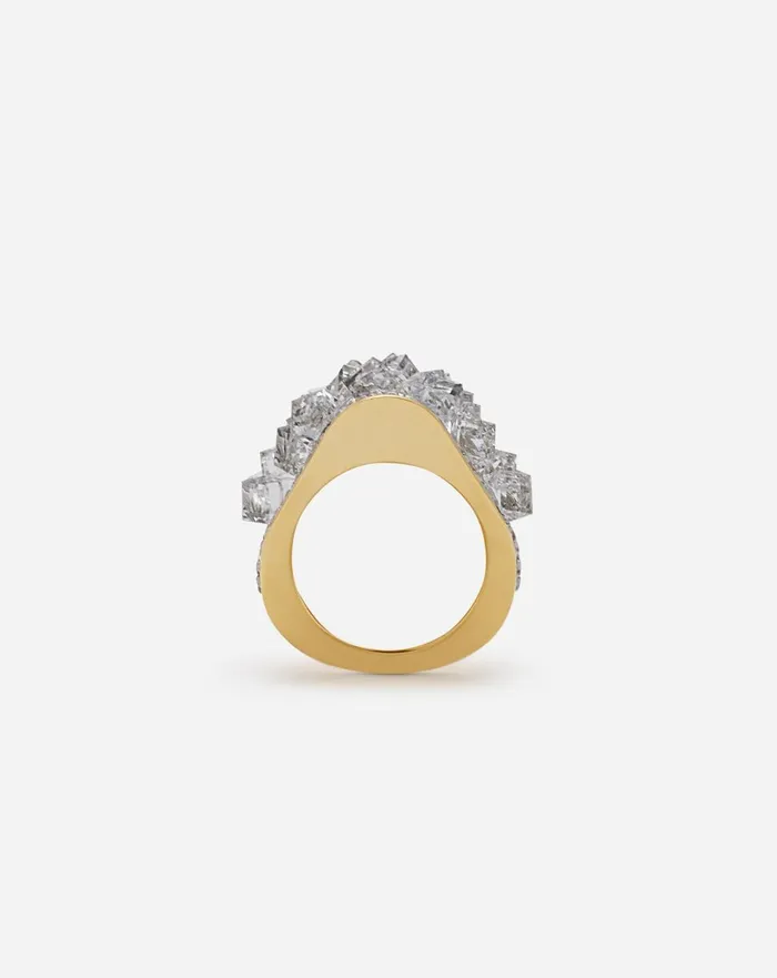 Frequence Ring Goldcrystal Women Lanvin Jewelry
