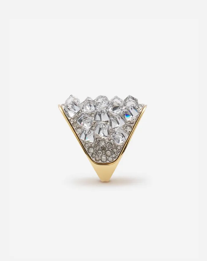 Frequence Ring Goldcrystal Women Lanvin Jewelry Frequence Ring Goldcrystal Women Lanvin Jewelry