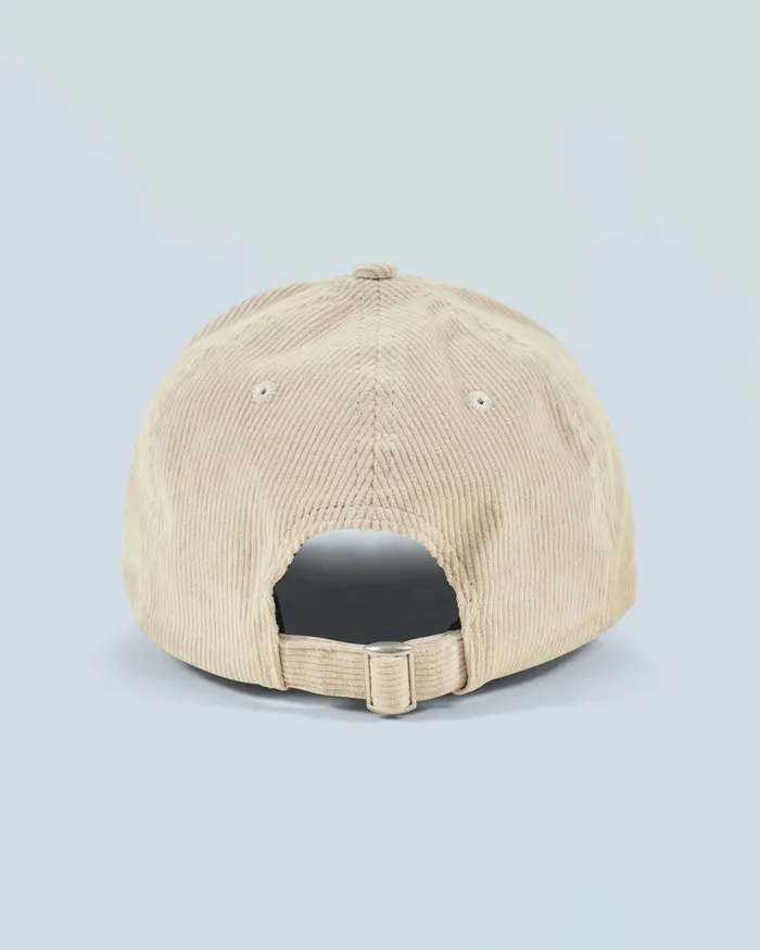 From Future Caps Corduroy Curved Visor Cap Sand