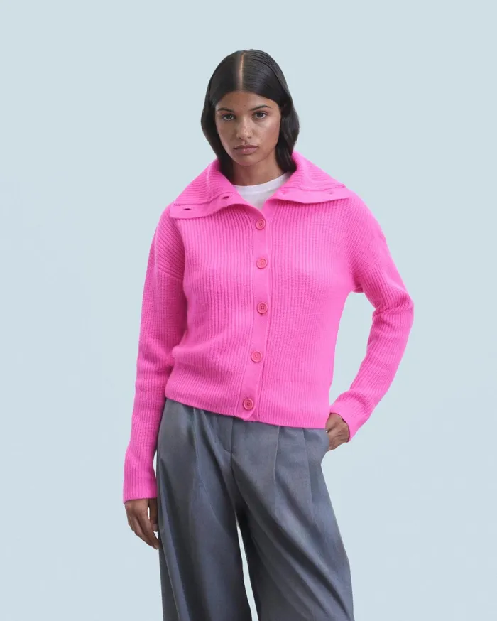 From Future Cashmere Cardigans Women Cardigan Sweater Utopic Pink