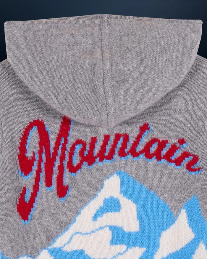 From Future Cashmere Sweaters Women Mountain Hoodie Sweater White