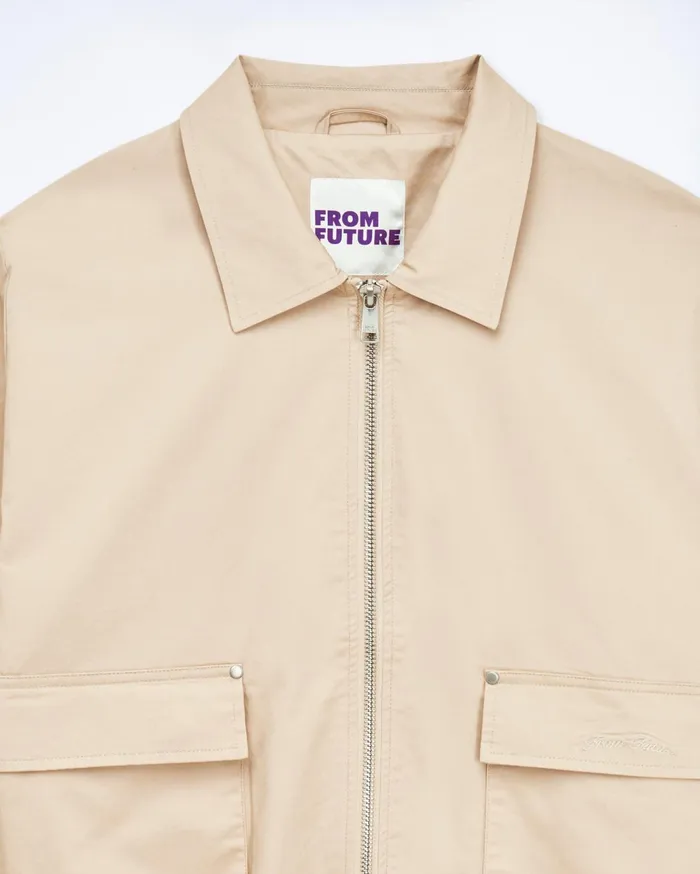 From Future Coats and Jackets Men Outerwear Jacket Beige
