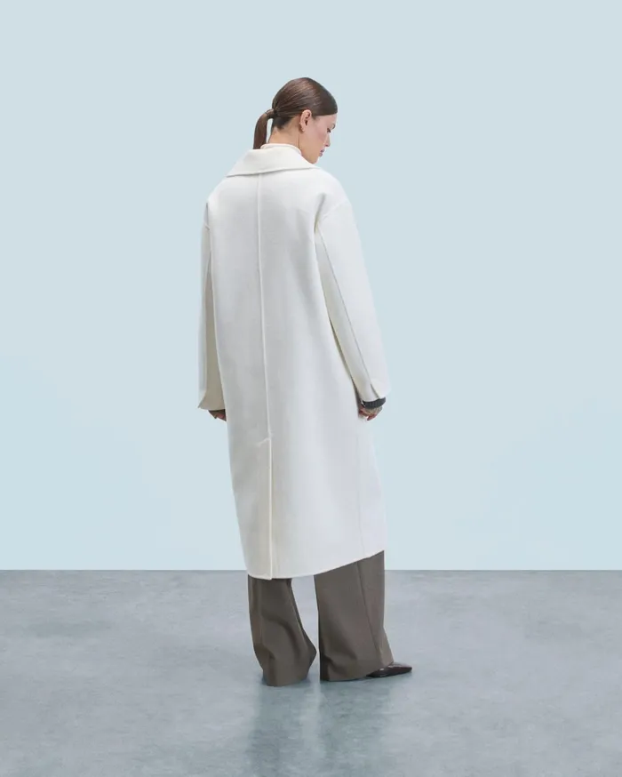 From Future Coats and Jackets Women Outerwear Coat With Pockets White