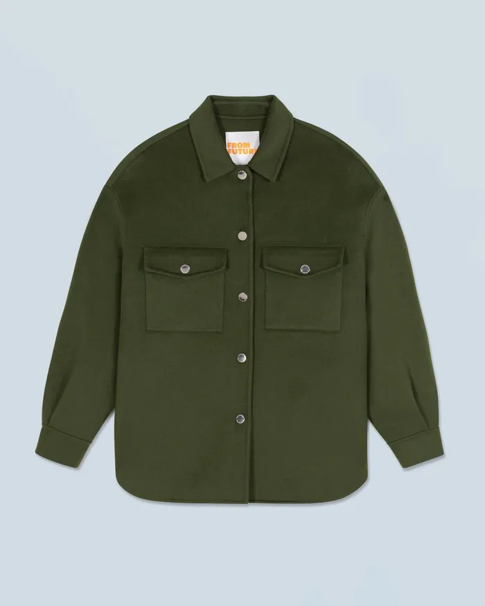 From Future Coats and Jackets Women Outerwear Jacket Khaki