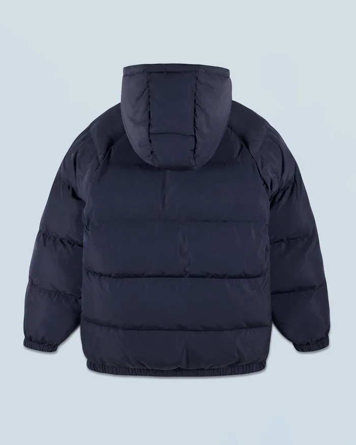 From Future Coats and Jackets Women Outerwear MidLength Down Jacket Navy