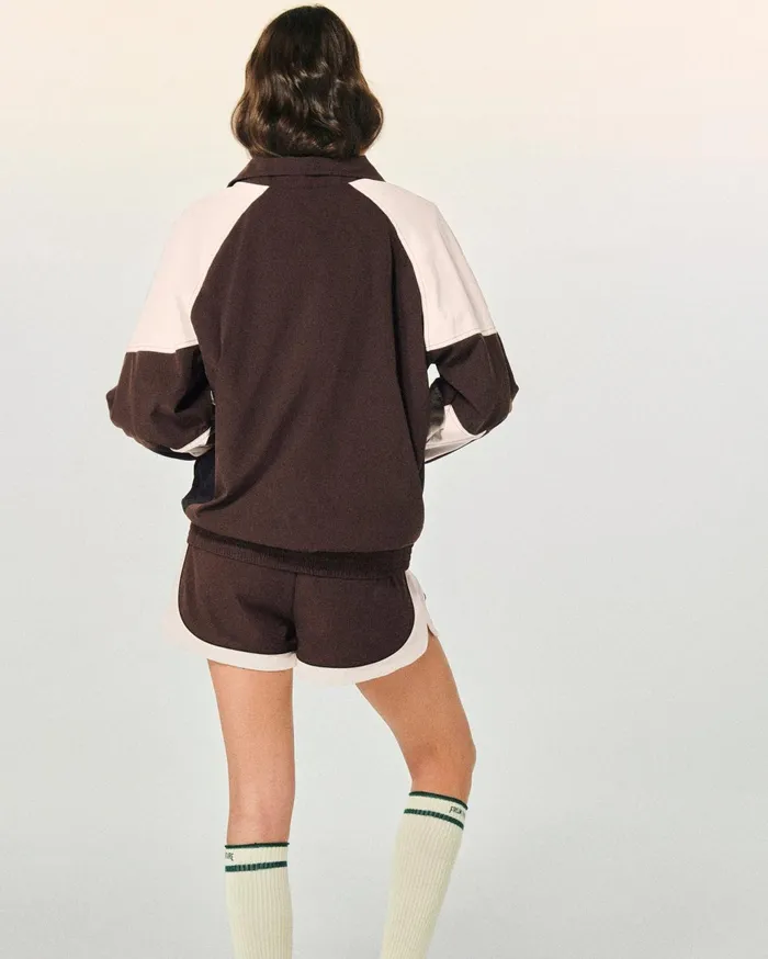 From Future Coats and Jackets Women Outerwear Teddy Jacket Chocolate