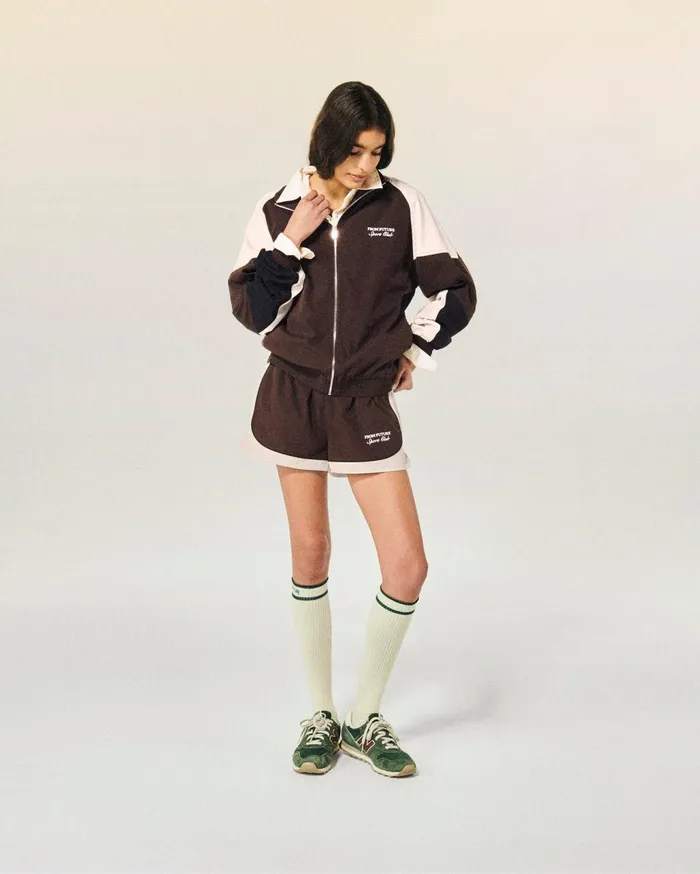From Future Coats and Jackets Women Outerwear Teddy Jacket Chocolate