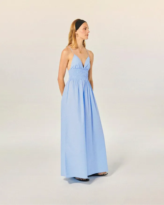From Future Dresses and Jumpsuits Women Liah Long Strap Dress Baby Blue