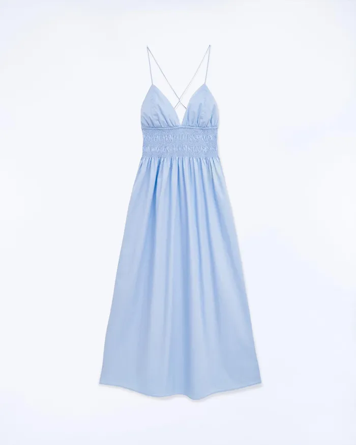 From Future Dresses and Jumpsuits Women Liah Long Strap Dress Baby Blue