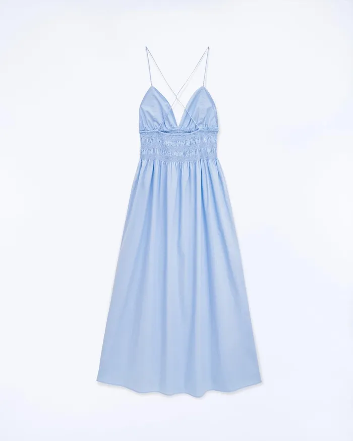 From Future Dresses and Jumpsuits Women Liah Long Strap Dress Baby Blue
