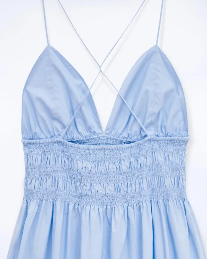 From Future Dresses and Jumpsuits Women Liah Long Strap Dress Baby Blue