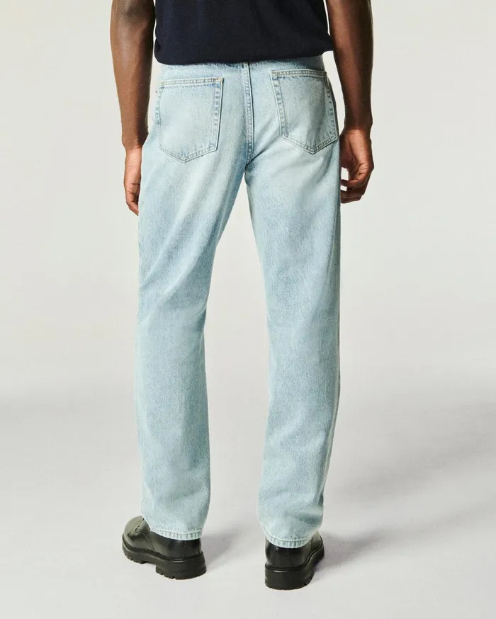 From Future Jeans Men Josh Baggy Jeans Light Blue