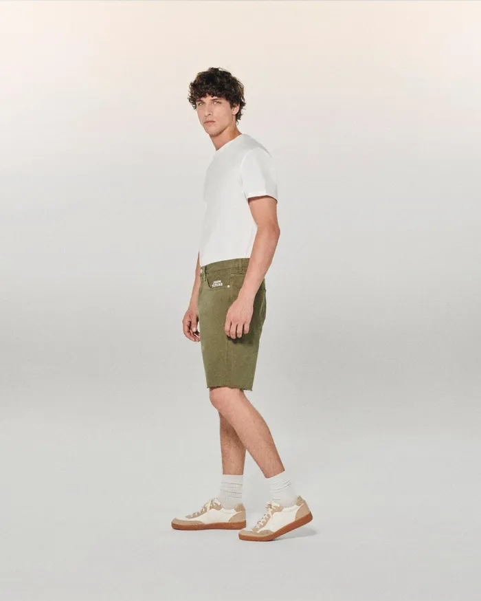 From Future Jeans Men Shorts Bermuda Jack Khaki