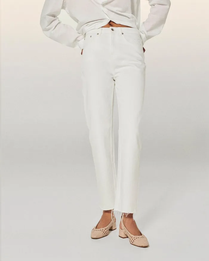 From Future Jeans Women Straight Leg Joseph Jeans White