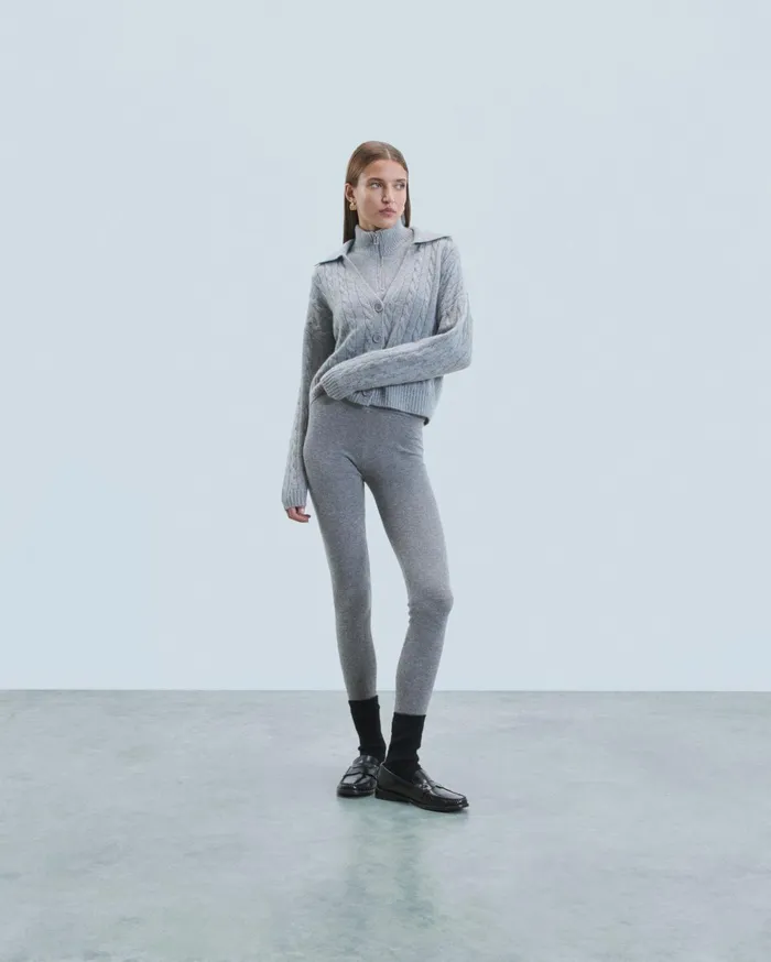 From Future Joggers Women Second Skin Jogging Leggings Dark Heather Gray