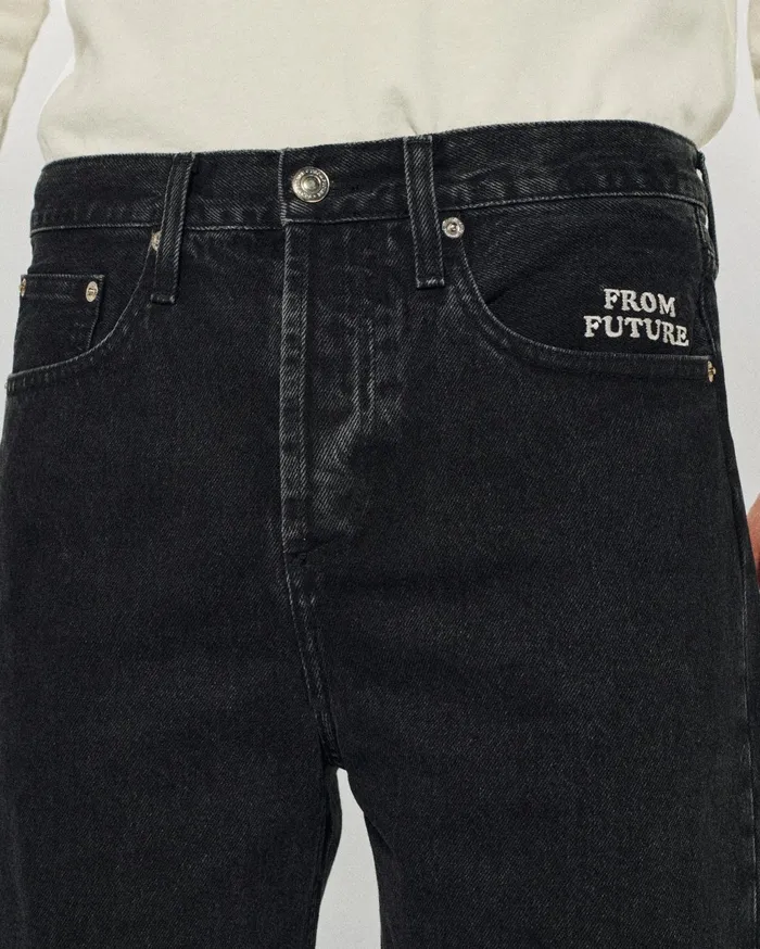 From Future Shorts Men Jack Jean Shorts Black