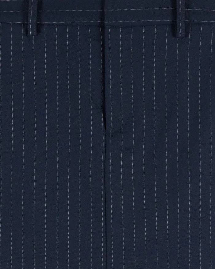 From Future Skirts Women Mini Tailoring Skirt Rayures Navy